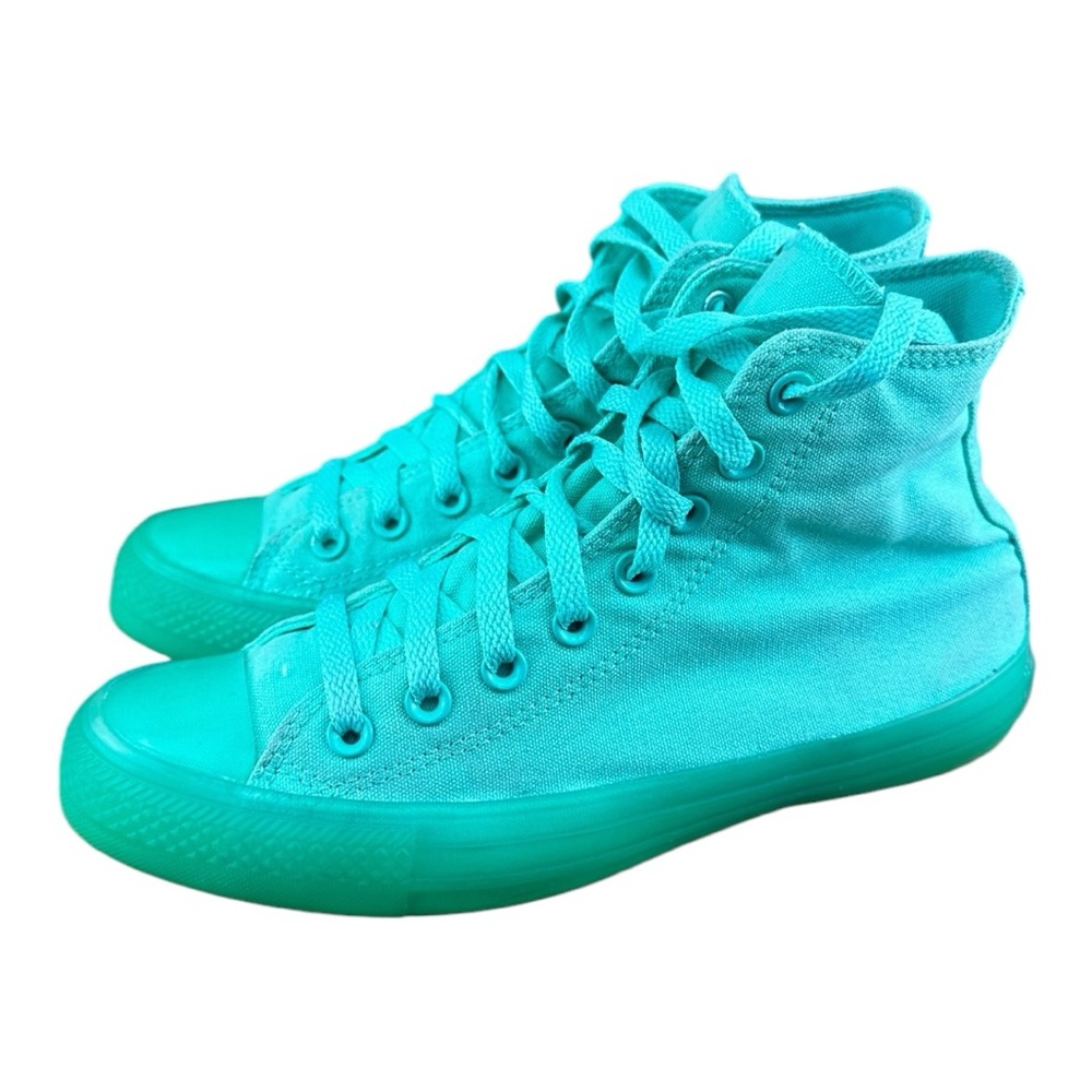 Converse Turquoise High-Top Sneakers